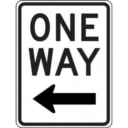 Accuform LANE GUIDANCE SIGN ONE WAY LEFT MR62LDP MR62LDP